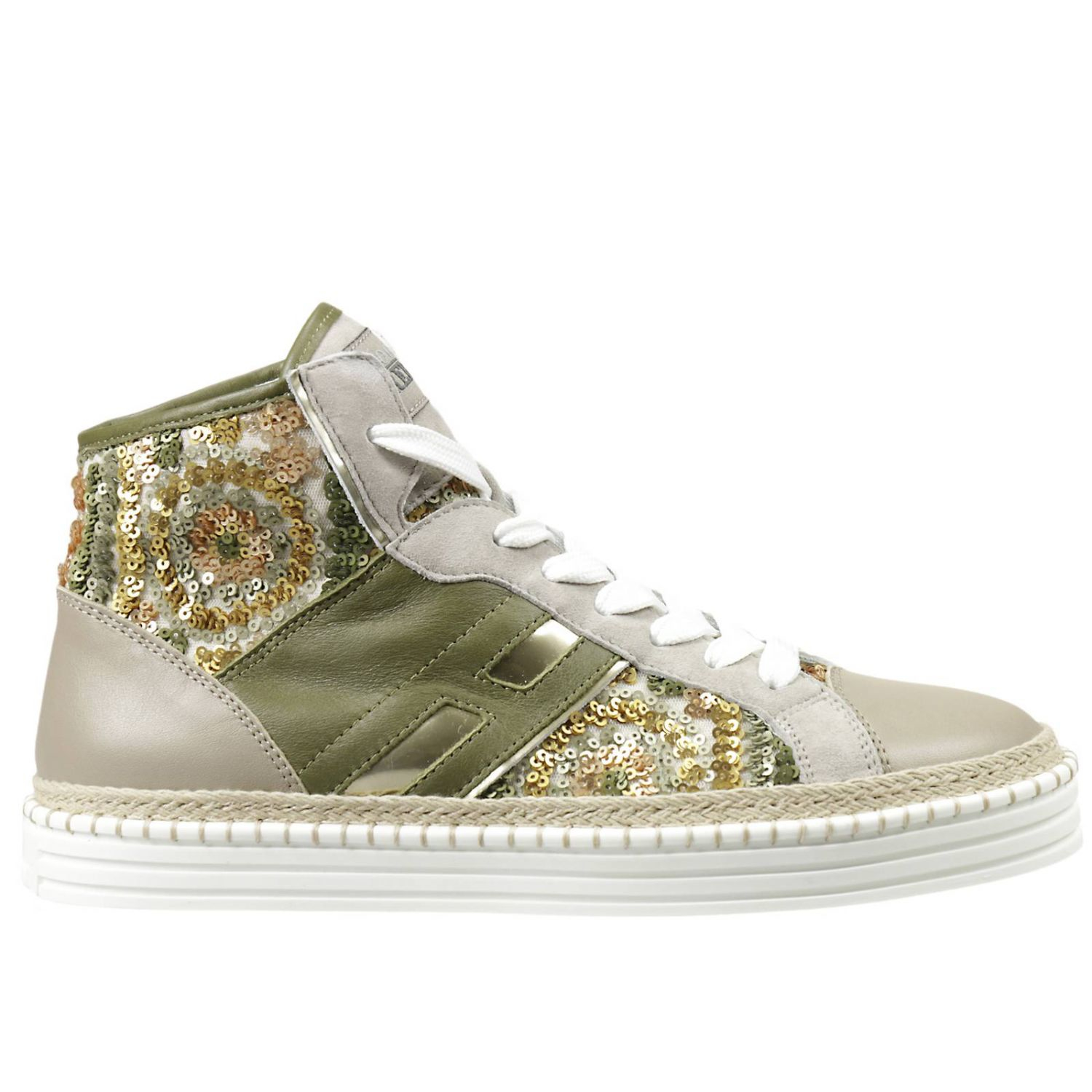 Hogan Sneakers Donna in Green | Lyst
