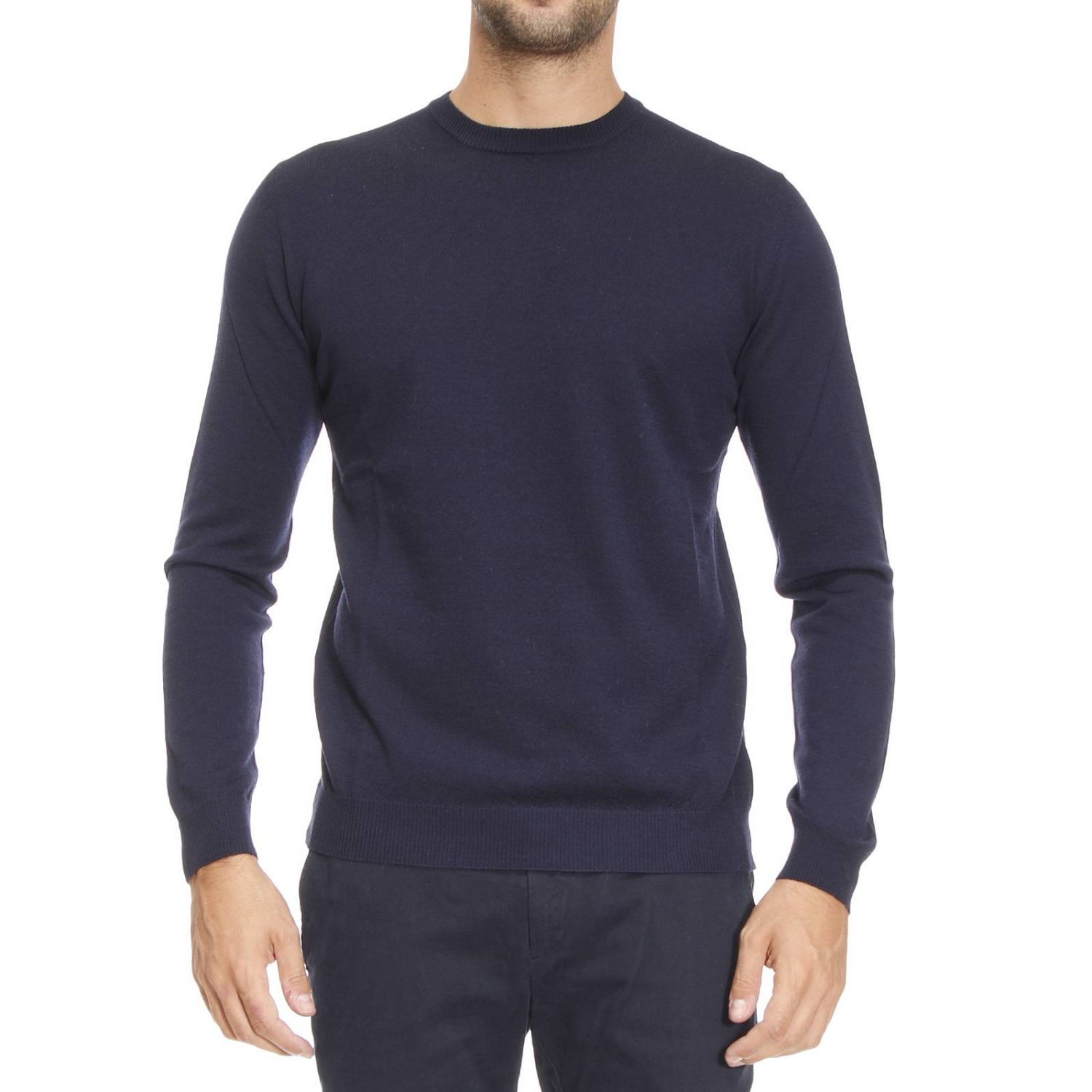 Aquascutum Sweater Man in Blue for Men - Lyst