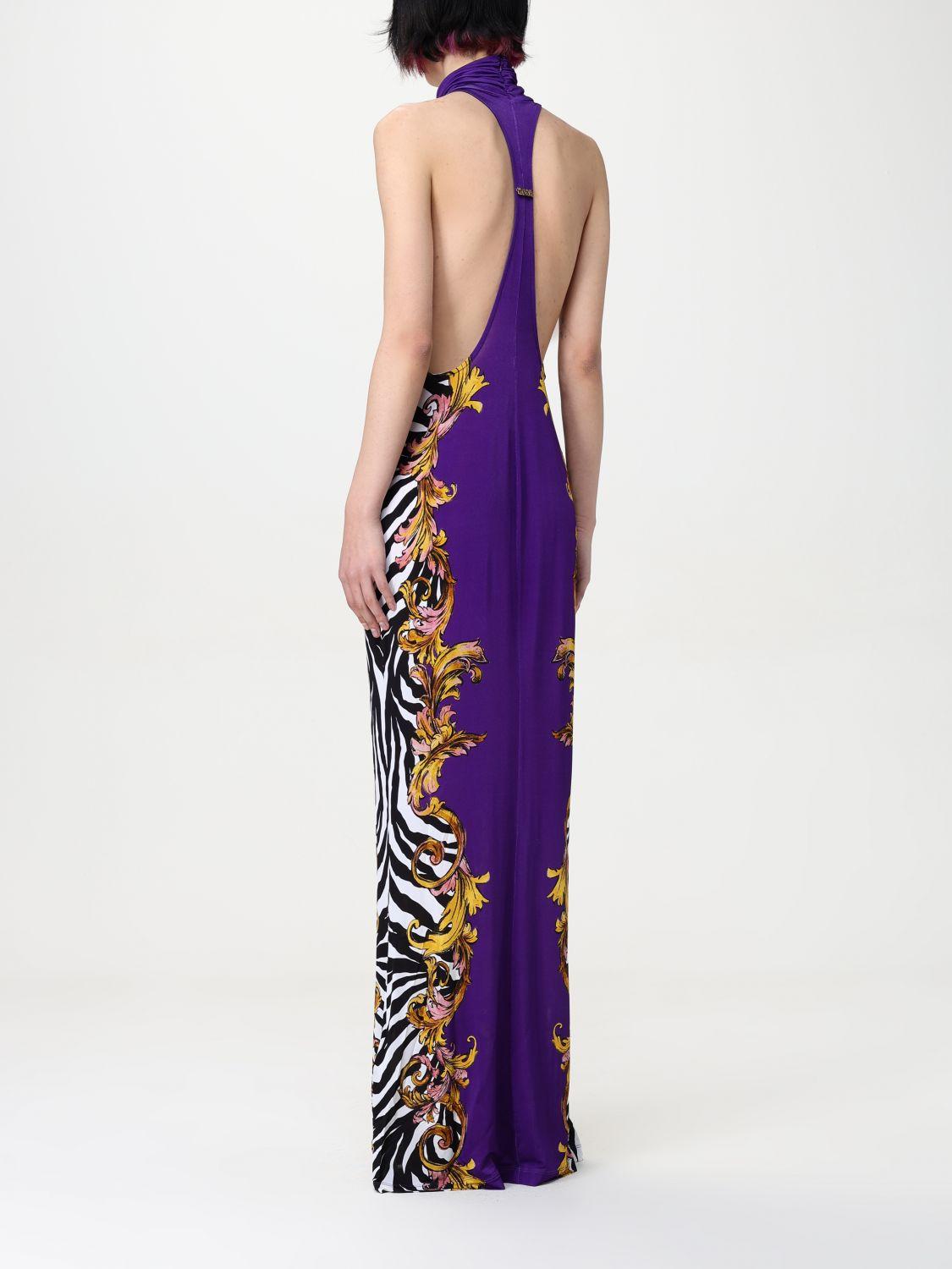 Versace Jeans Couture Dress in Purple | Lyst