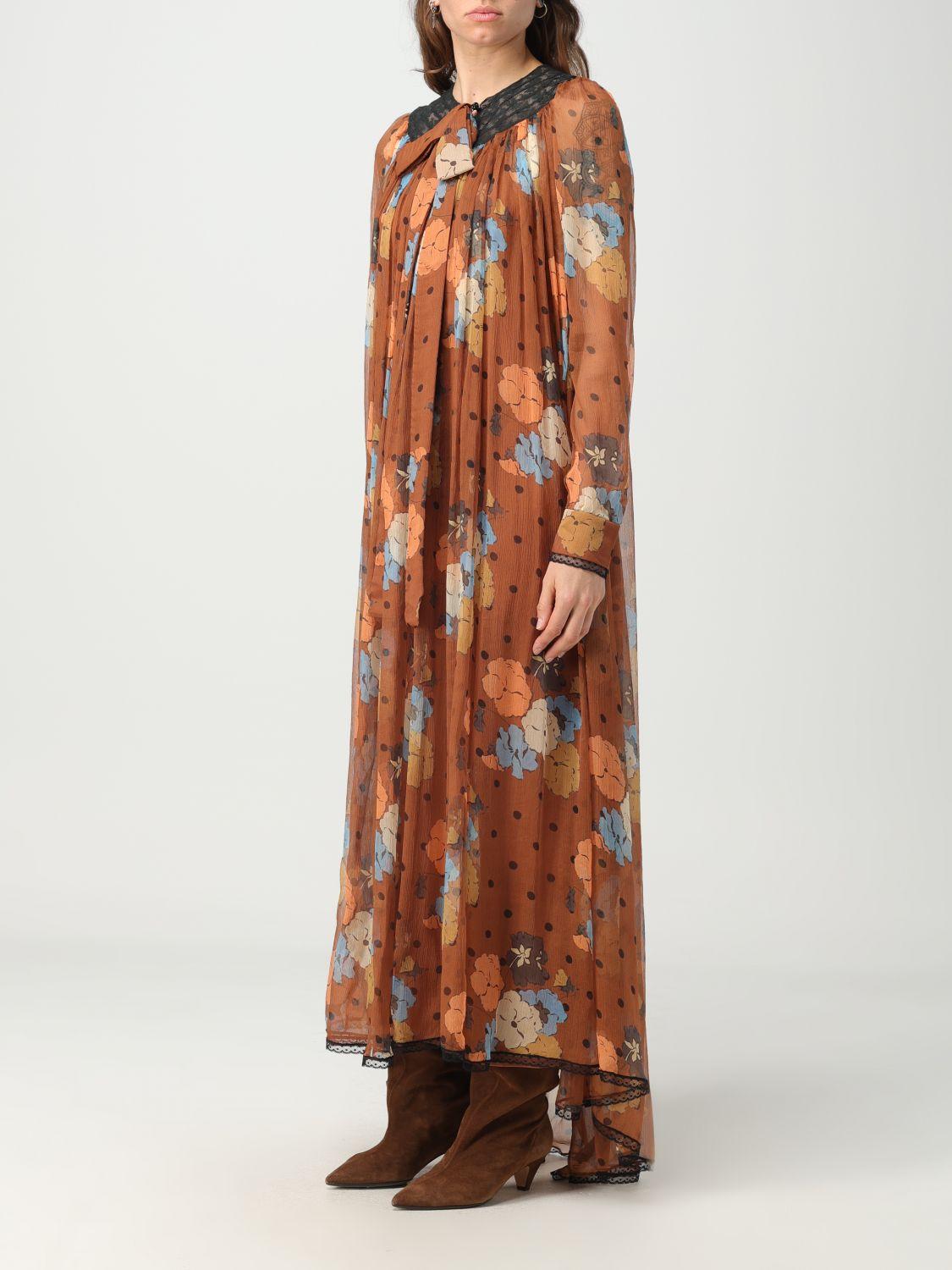 Etro Kleid in Braun | Lyst DE