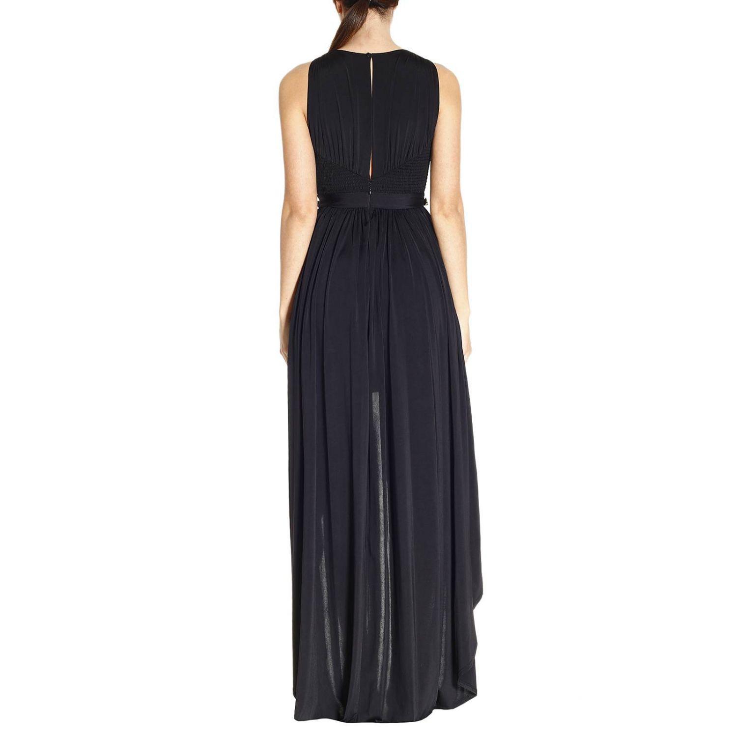 Elisabetta Franchi Synthetic Dress Women in Black - Lyst