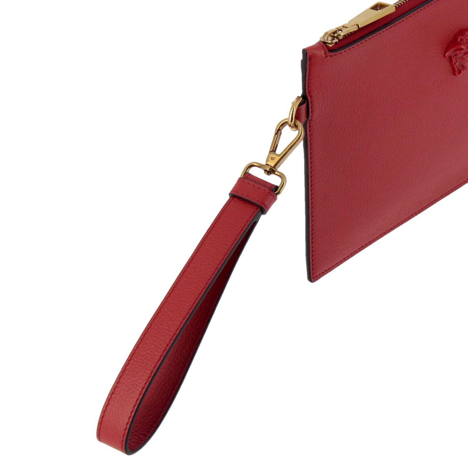 Versace Clutch Shoulder Bag Women in Red - Lyst