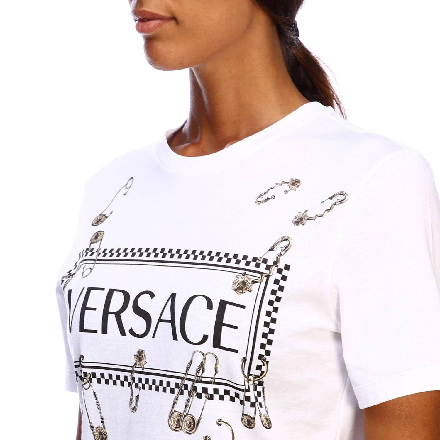 versace t shirt and shorts set