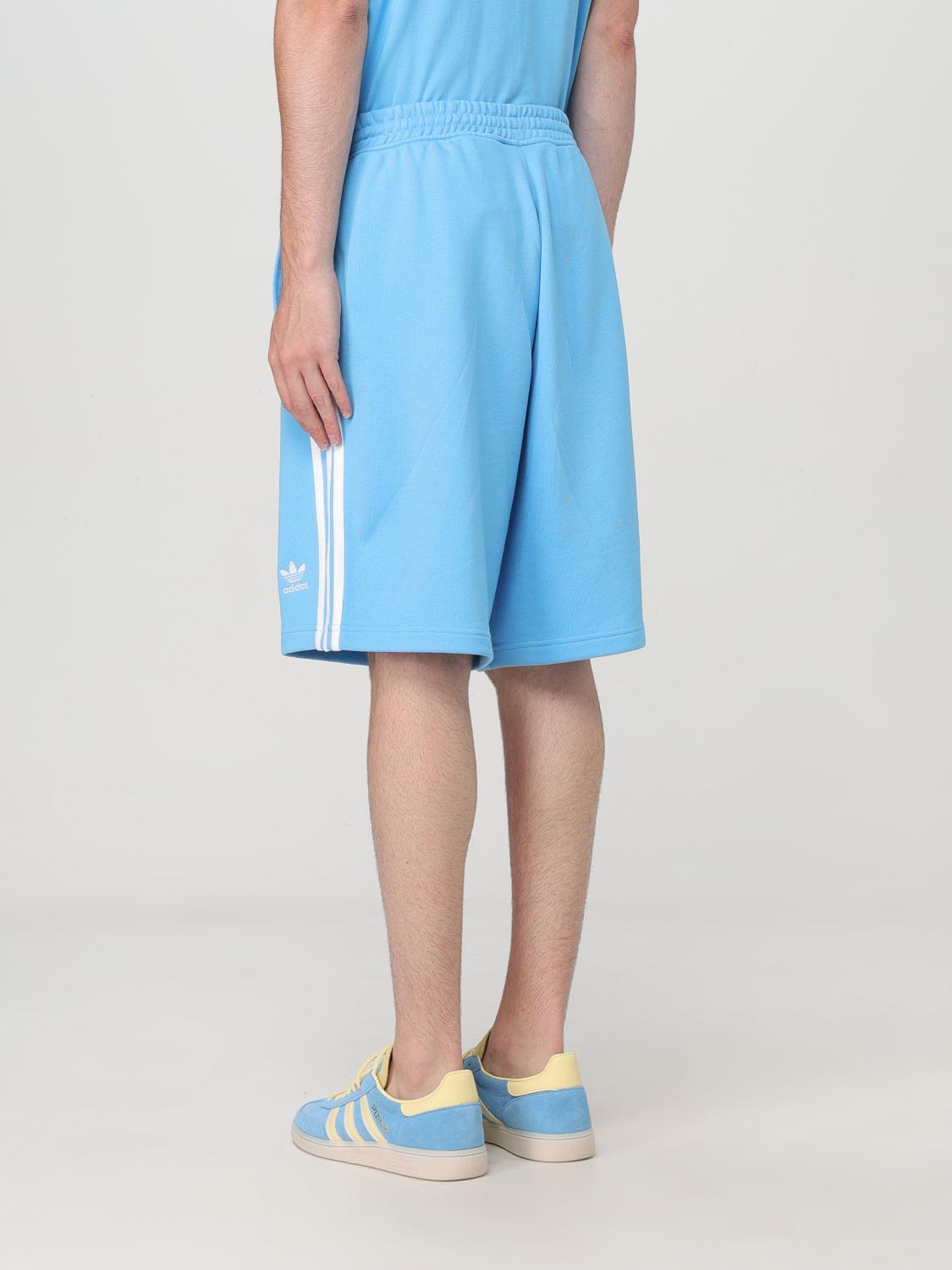 Short adidas bleu ciel hotsell