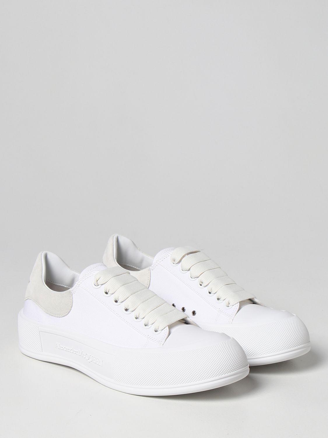 mcqueen canvas sneaker