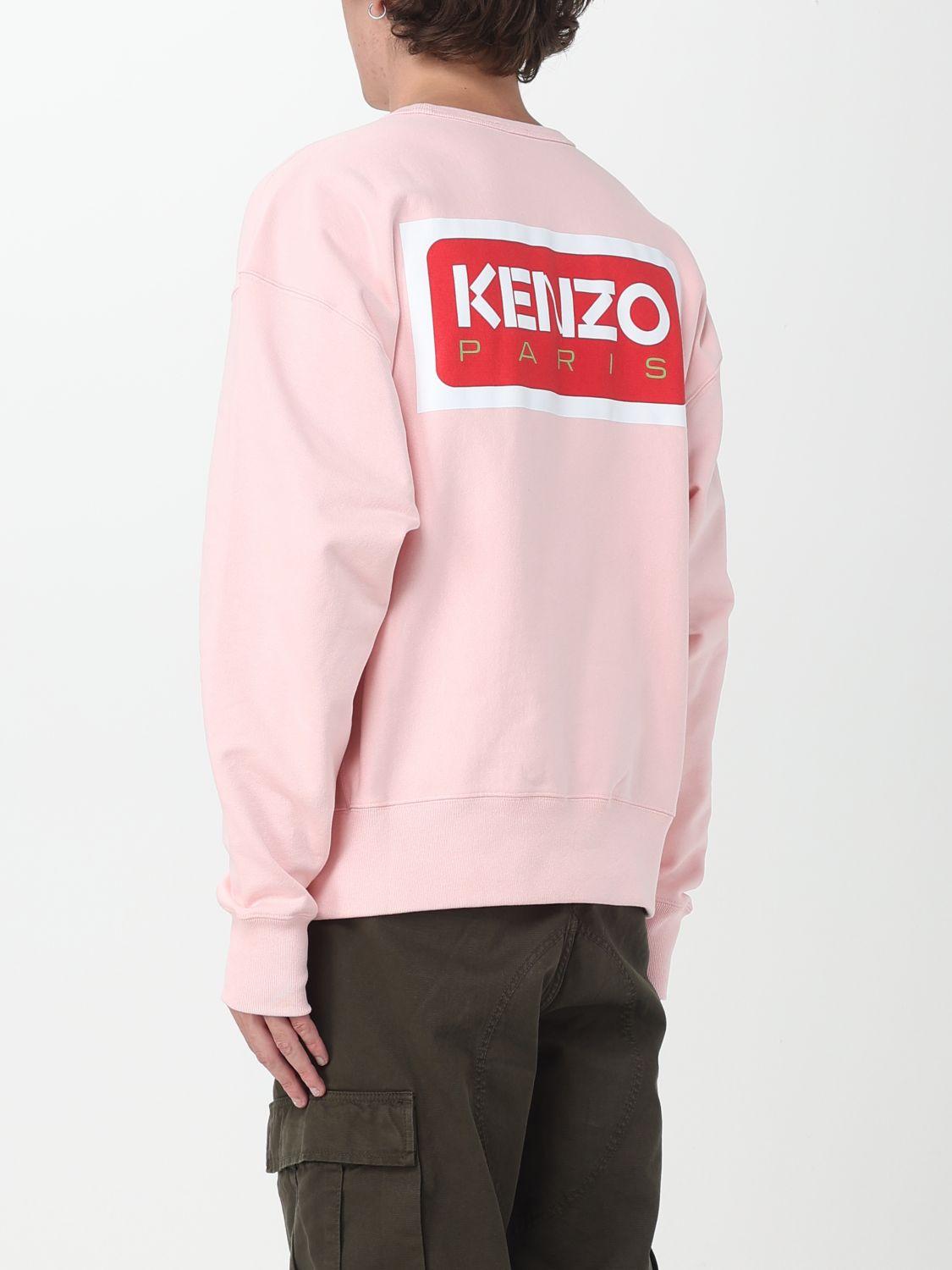 Pink sales kenzo hoodie