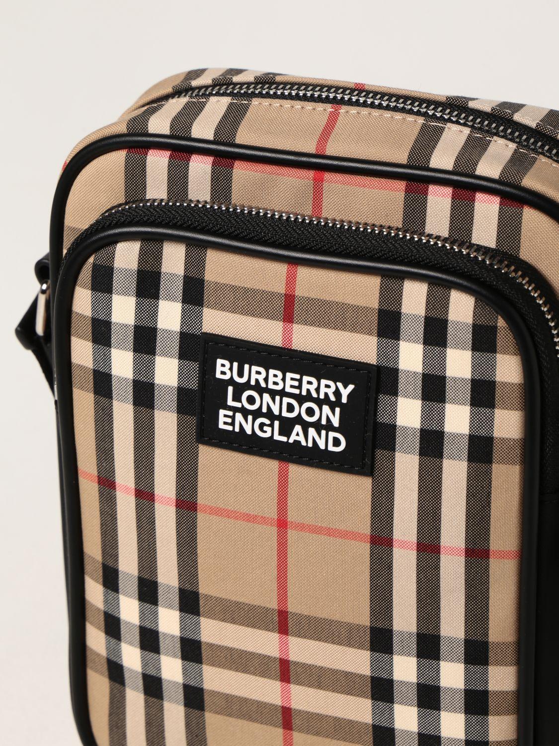 Burberry Vintage Check Bag for Men Lyst UK