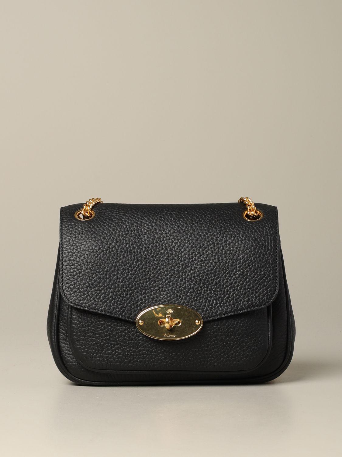 mulberry black shoulder bag