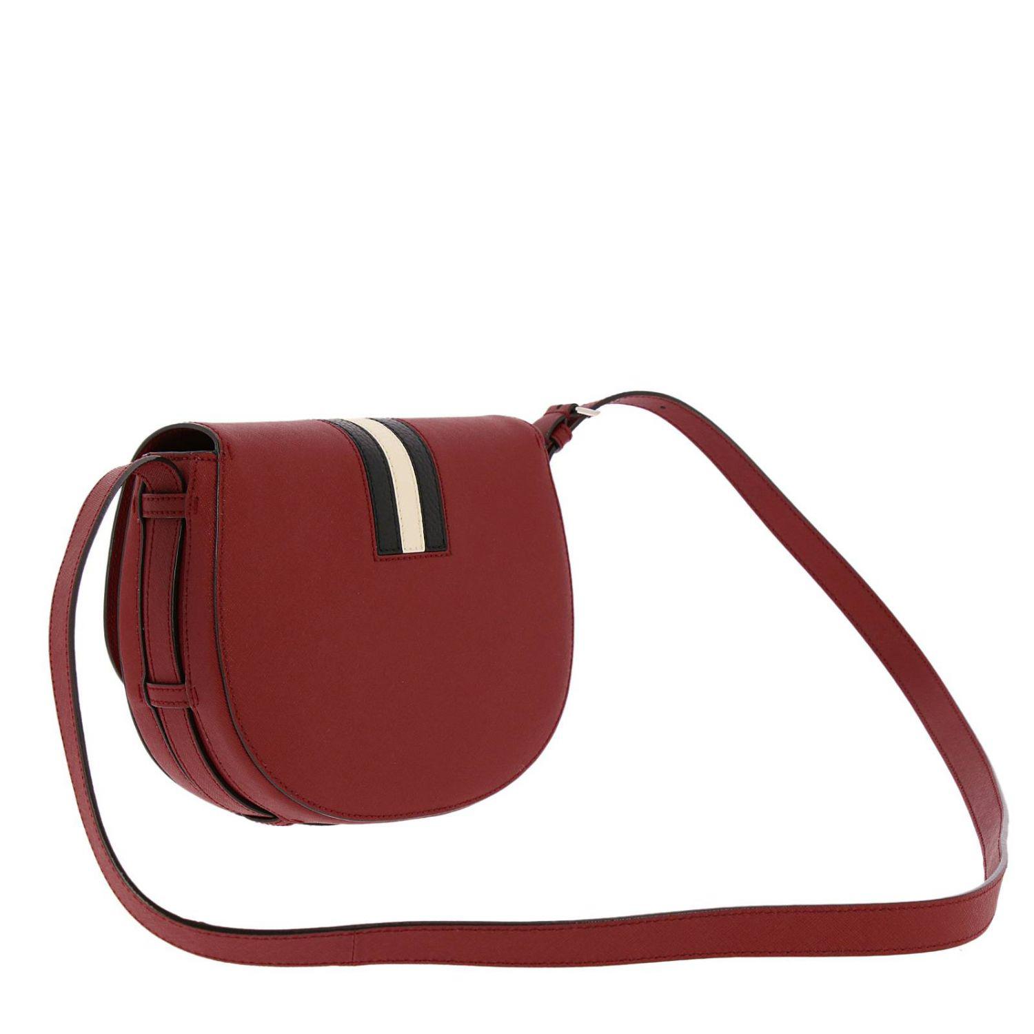 Bally Leather Crossbody Bags Shoulder Bag Women in Garnet 16 (Red) - Lyst