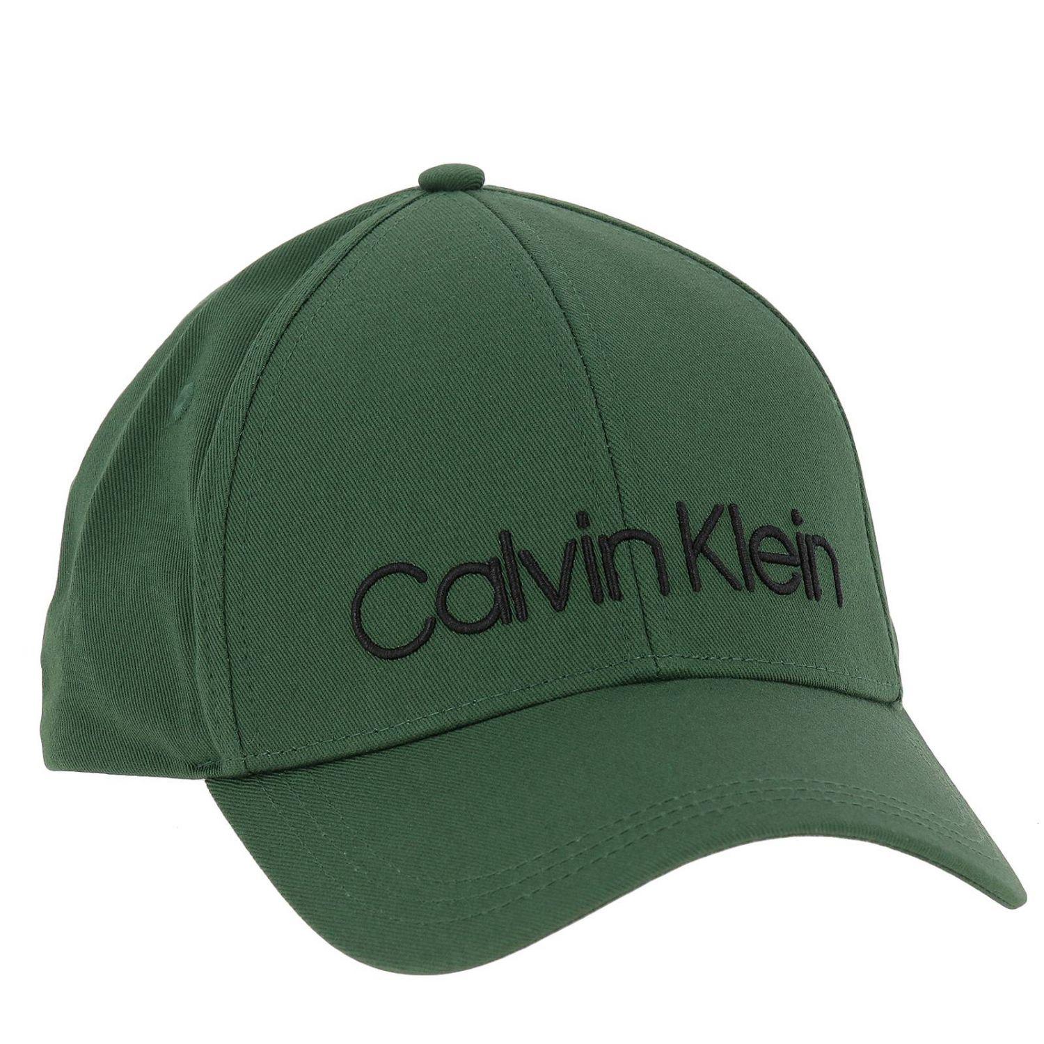 Calvin Klein Hat Men in Green for Men - Lyst
