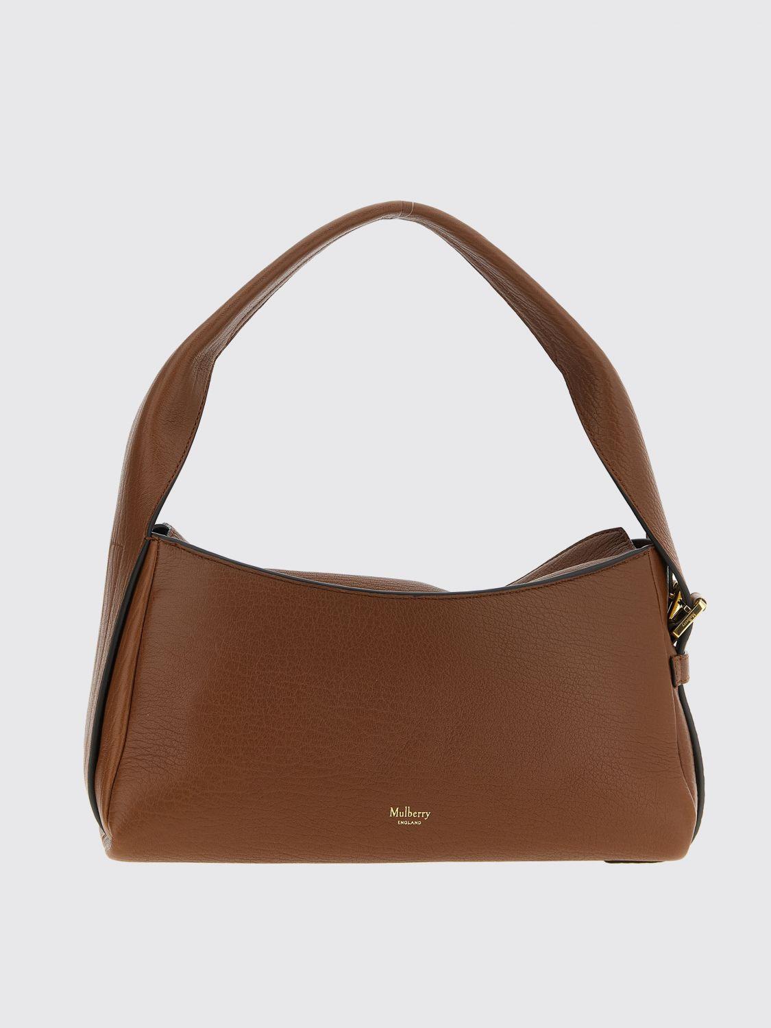 【MULBERRY】SHOULDER BAG Mulberry Leather Fold-Over Shoulder Bag - Blue Shoulder Bags