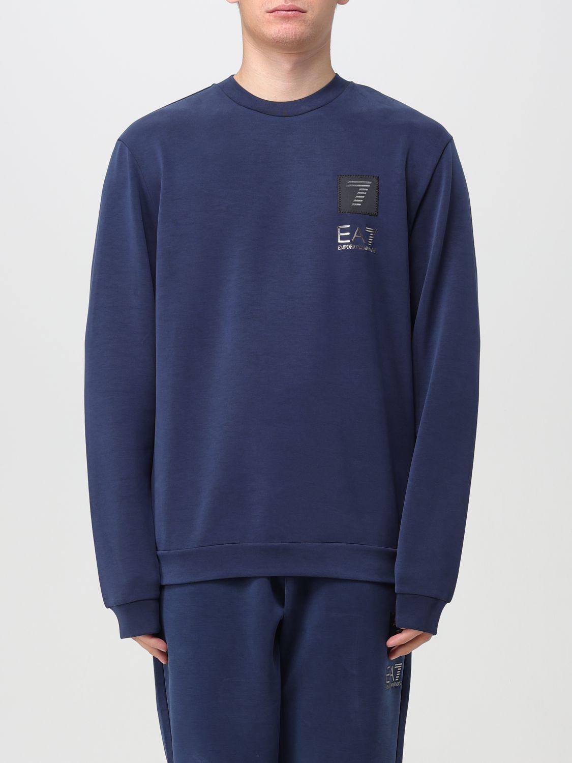 Ea7 hotsell sweatshirt navy