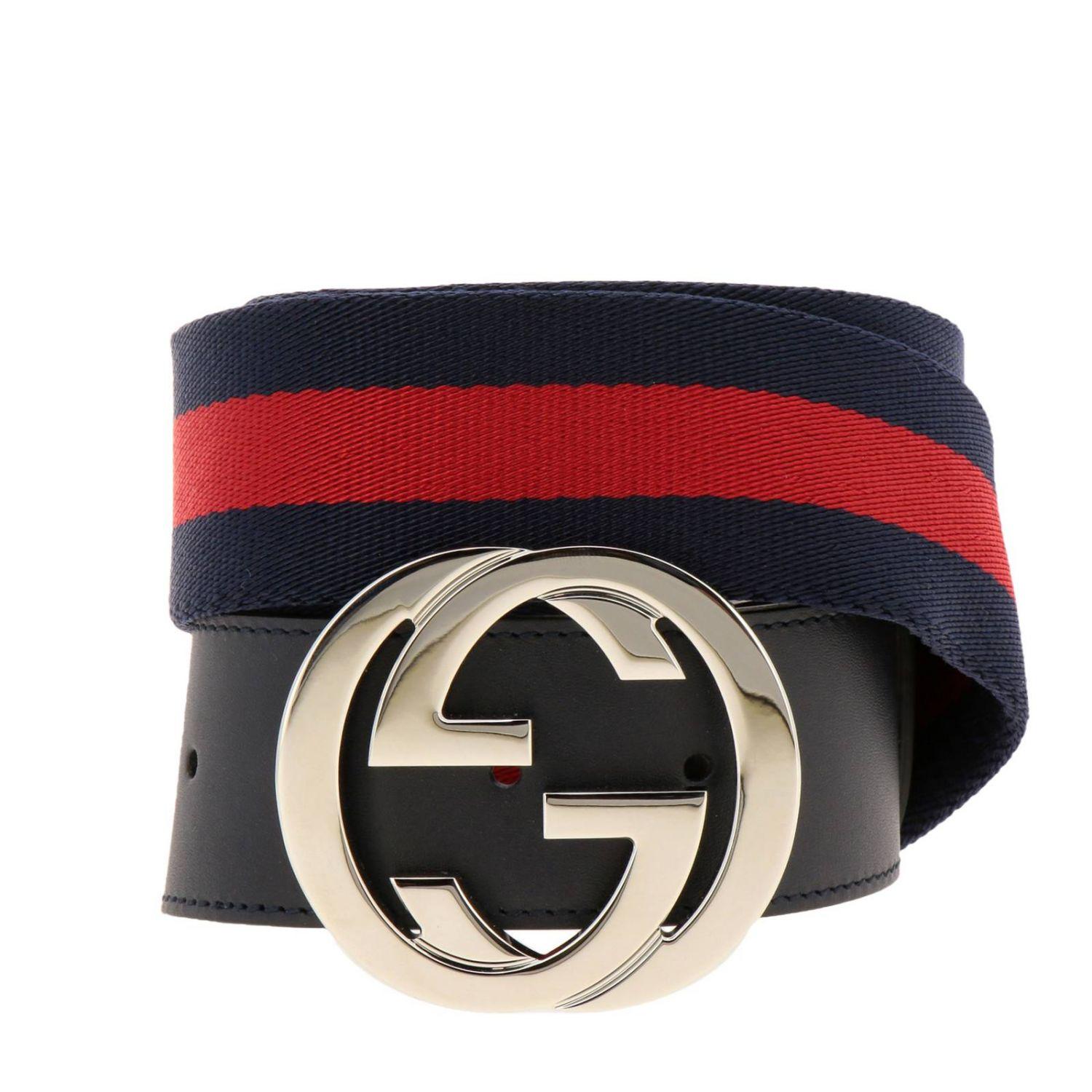 mens blue gucci belt