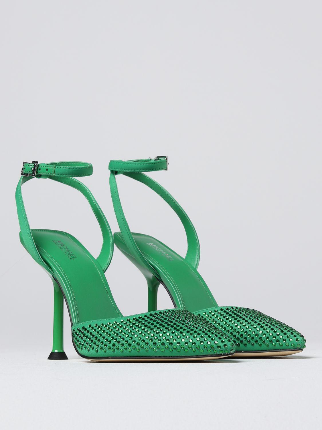 Michael Kors High Heel Shoes in Green | Lyst