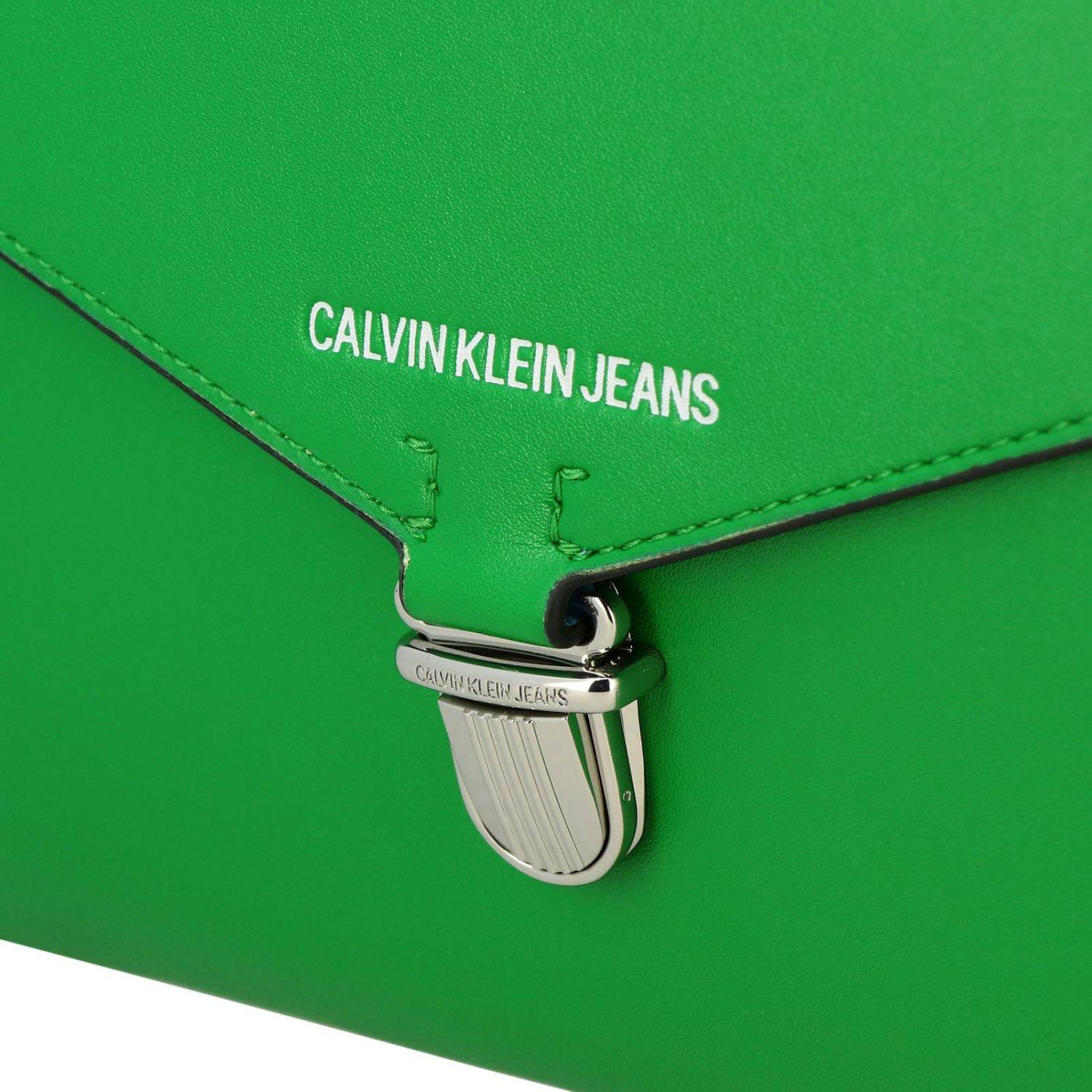 Calvin Klein Crossbody Bags Women in Green | Lyst