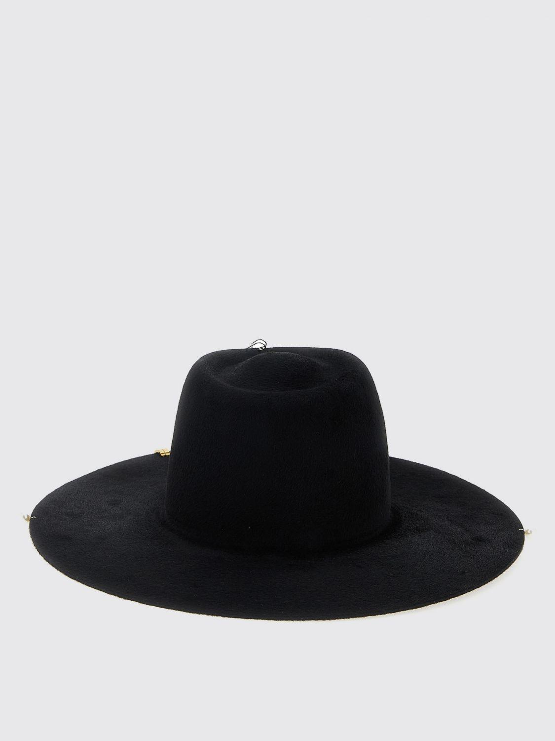 ハット RUSLAN BAGINSKIY Woman Hat Black HODWPFLT BLACK RUSLAN BAGINSKIY for Women | Designers | Holt Renfrew