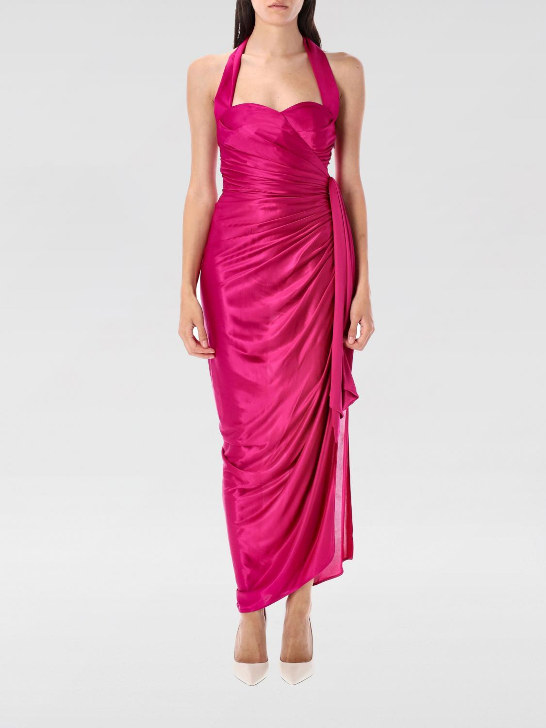 パーティードレス BALMAIN EF1R6045KB07 Dresses Pink BALMAIN: Dress woman - Pink | Balmain dress EF1R6045KB07