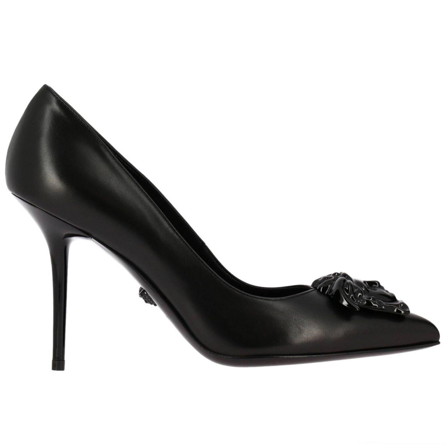 Lyst - Versace Pumps Shoes Women in Black