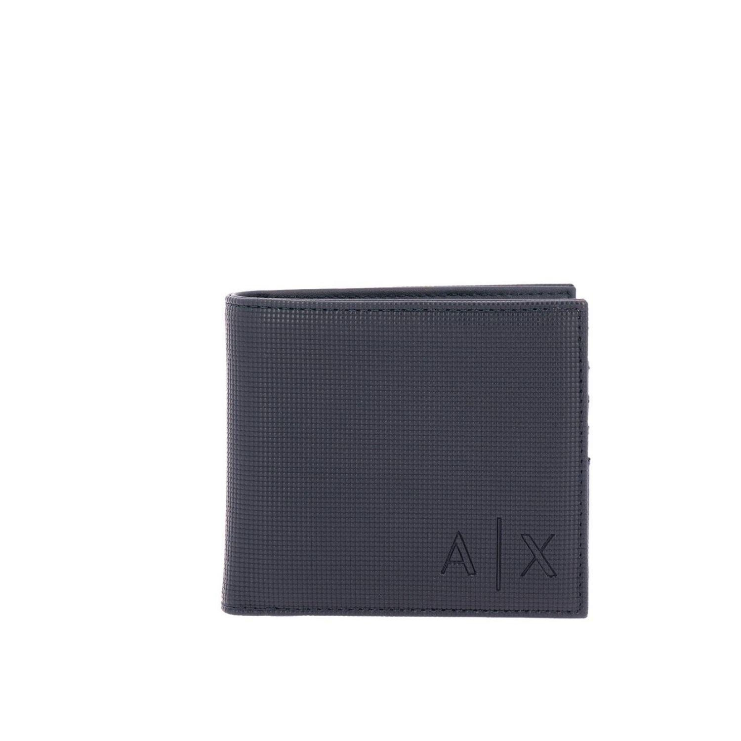 armani exchange wallet mens