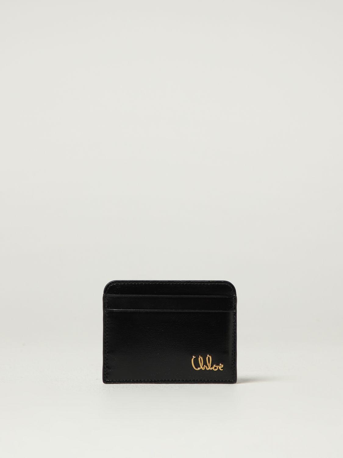 クラッチバッグ CHLOE CHLOE ICONIC LEATHER CLUTCH Chloé | Chloe Iconic black clutch | Savannahs