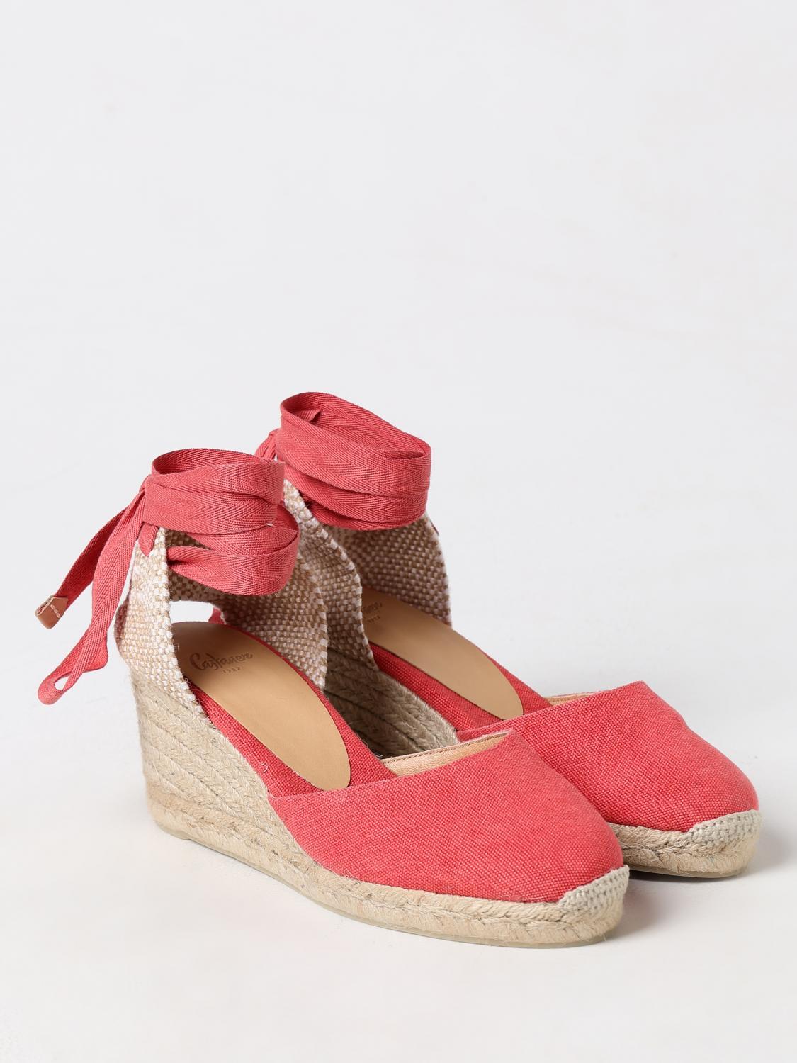 Castaner Wedge Shoes Castaner in Red Lyst UK