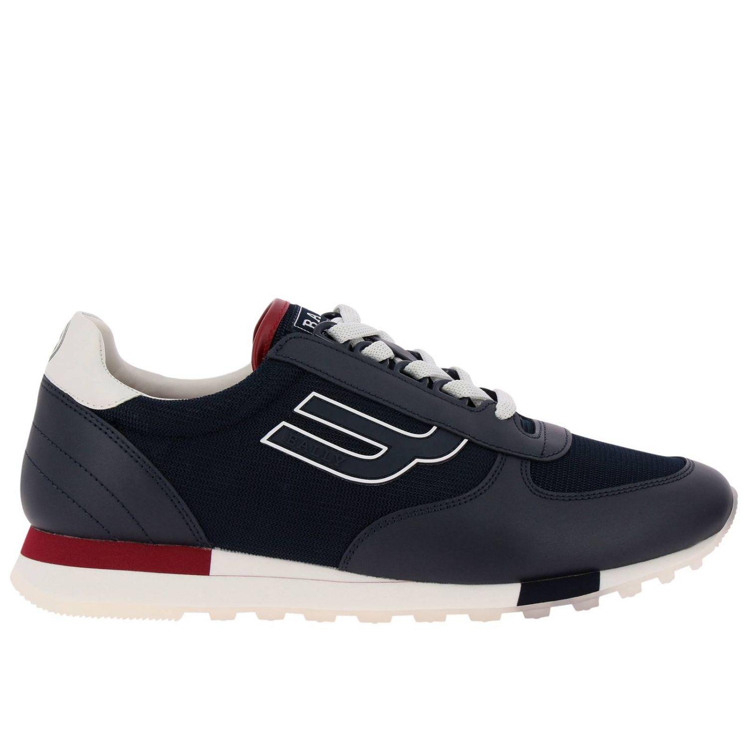 Bally Navy Classic Sneakers in Blue for Men | Lyst