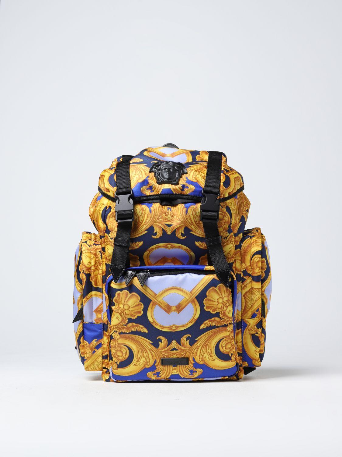Versace Rucksack in Blau für Herren Lyst DE