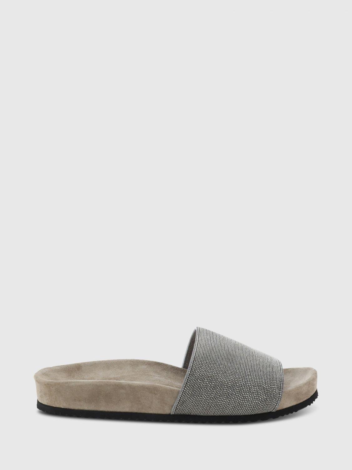BRUNELLO CUCINELLIレディースサンダル Brunello Cucinelli Flat sandals for Women | Online Sale up
