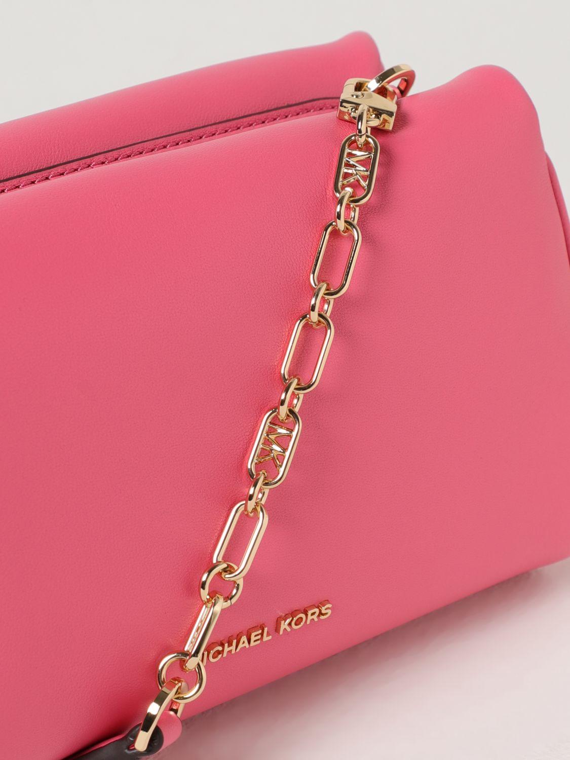 Michael kors crossbody purse pink deals