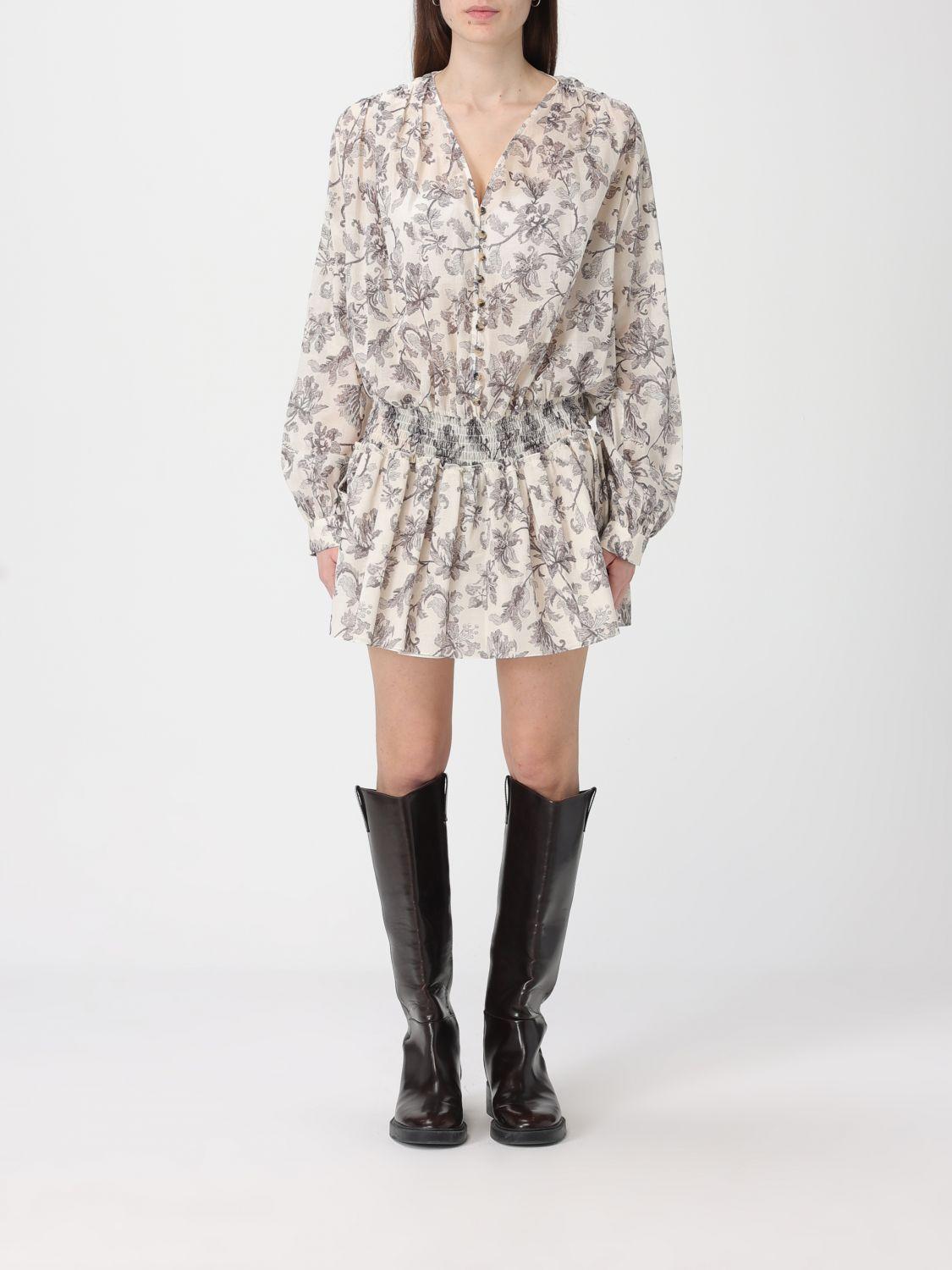 dresses golden goose Golden Goose Golden Chemisier Dress Leopard Print Tannin/Black/Gold