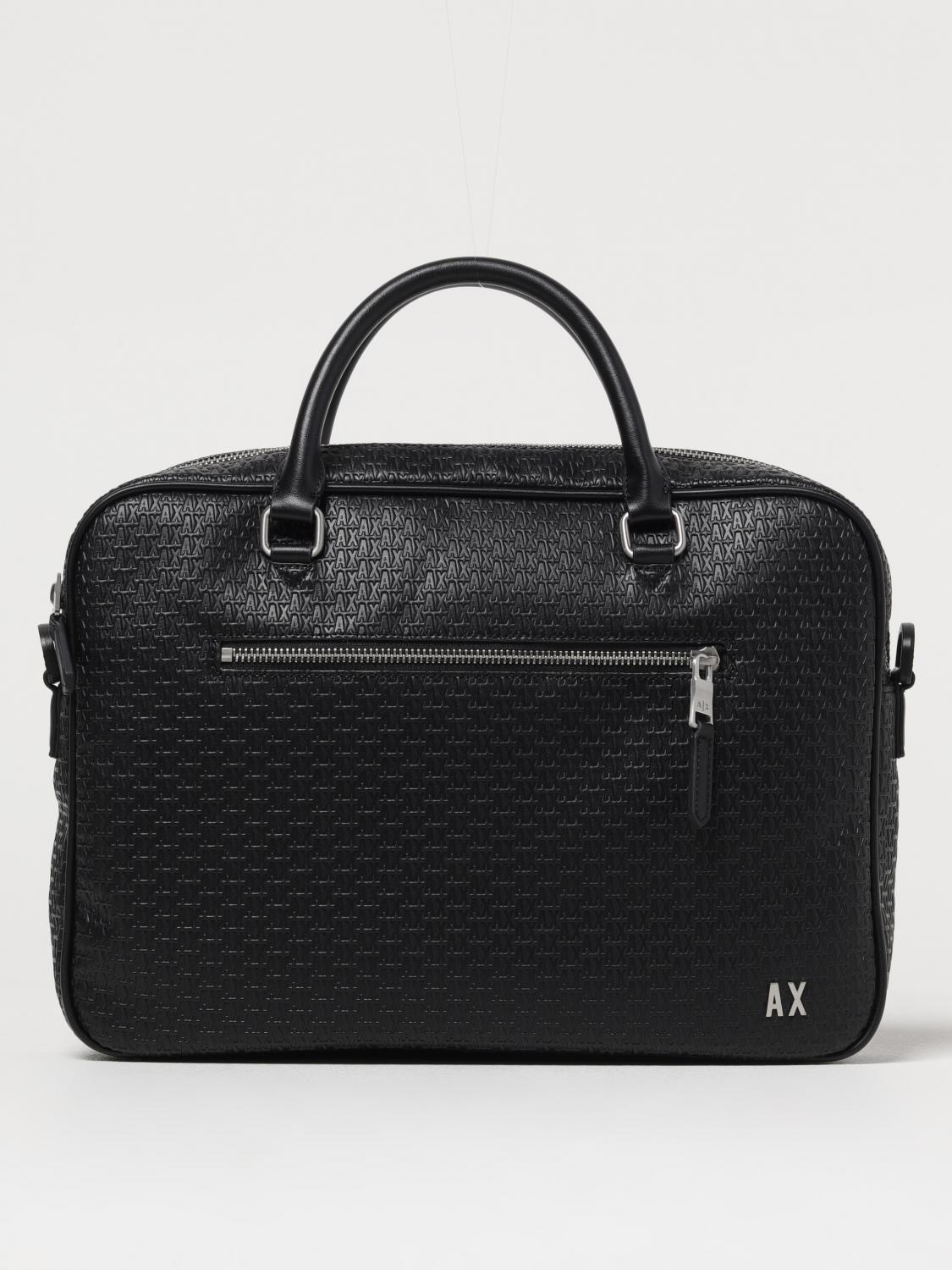 ARMANI パソコンケース ARMANI EXCHANGE Laptop Bag in Black for Men | Lyst