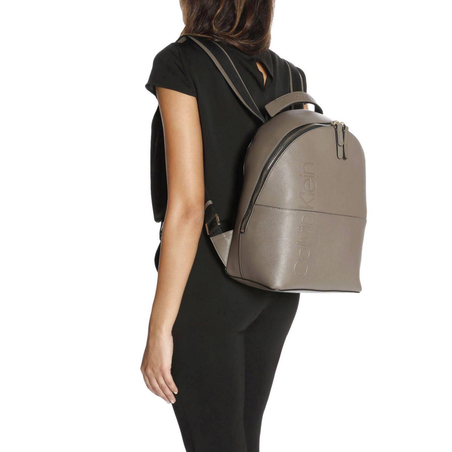 calvin klein backpack green