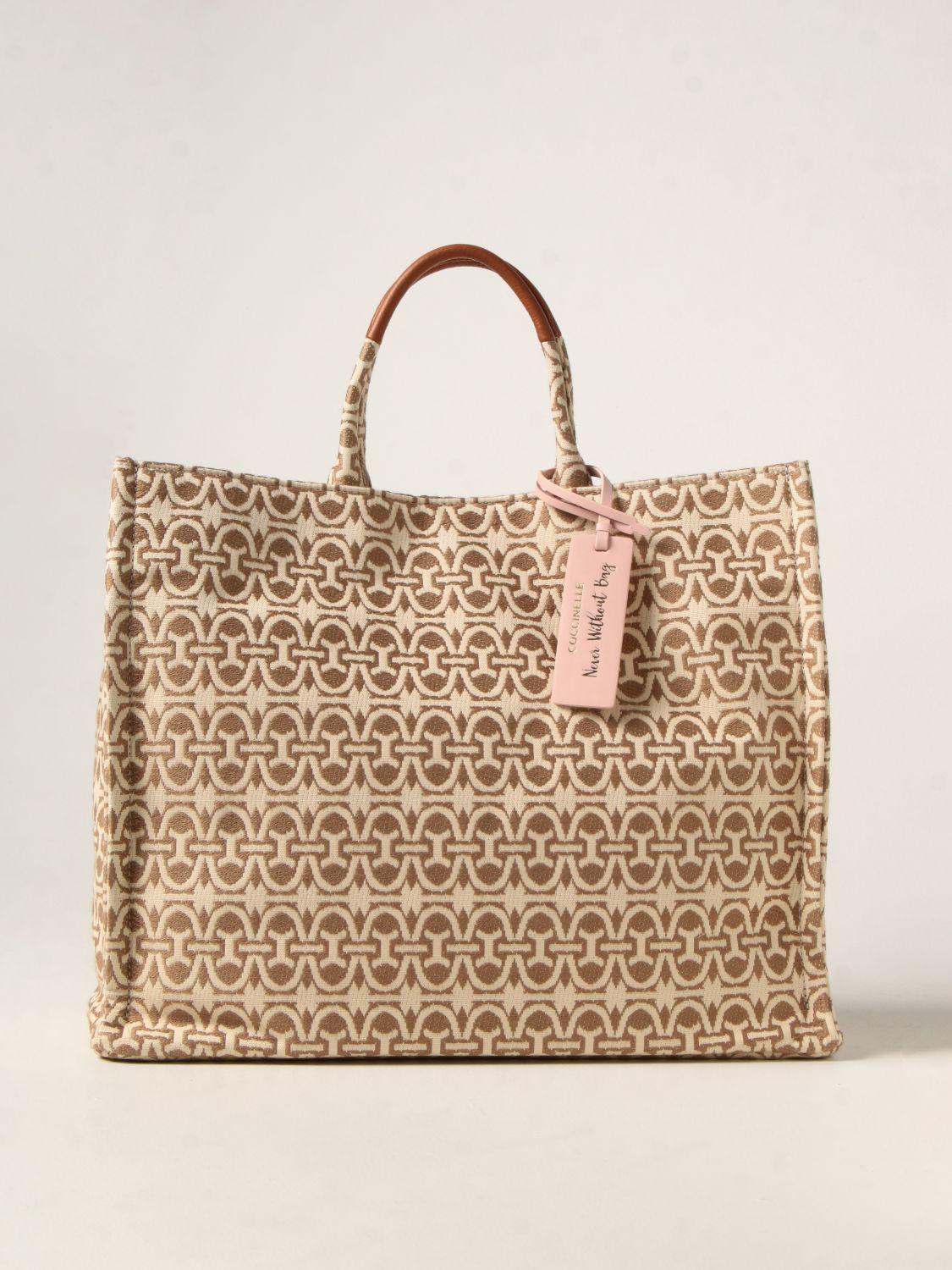 Coccinelle Monogram-Jacquard Bag Strap