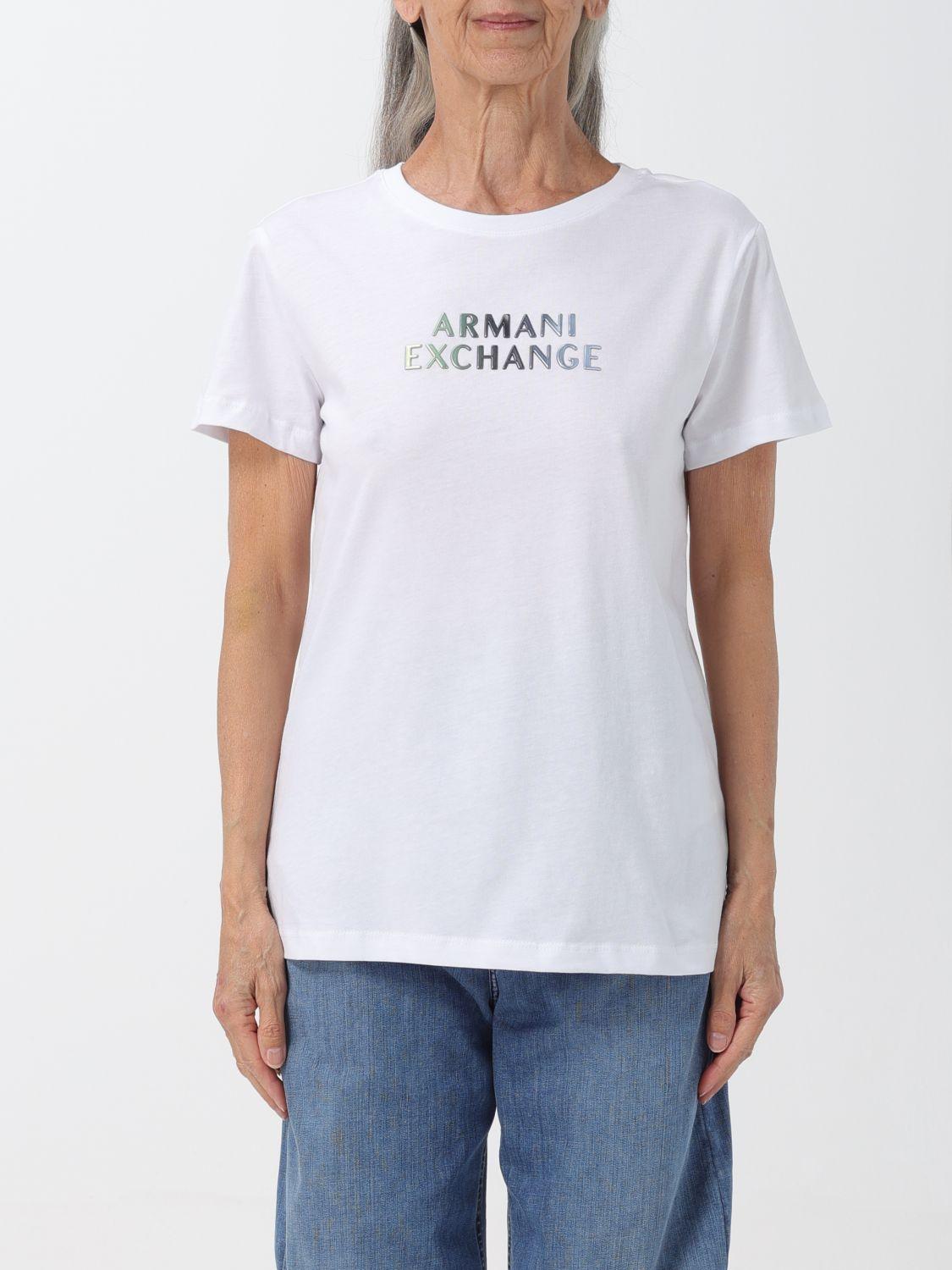 Armani jeans t shirt women's sales