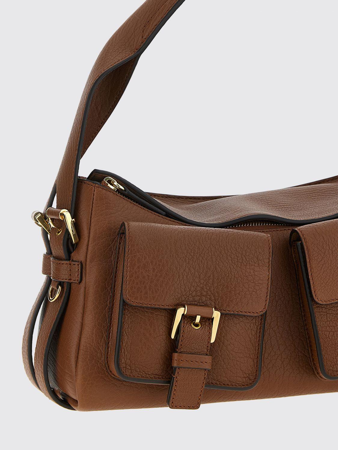 ショルダーバッグ・ポシェット MULBERRY Leather shoulder bag with logo Mulberry Leather Shoulder Bag With Logo In Black | ModeSens