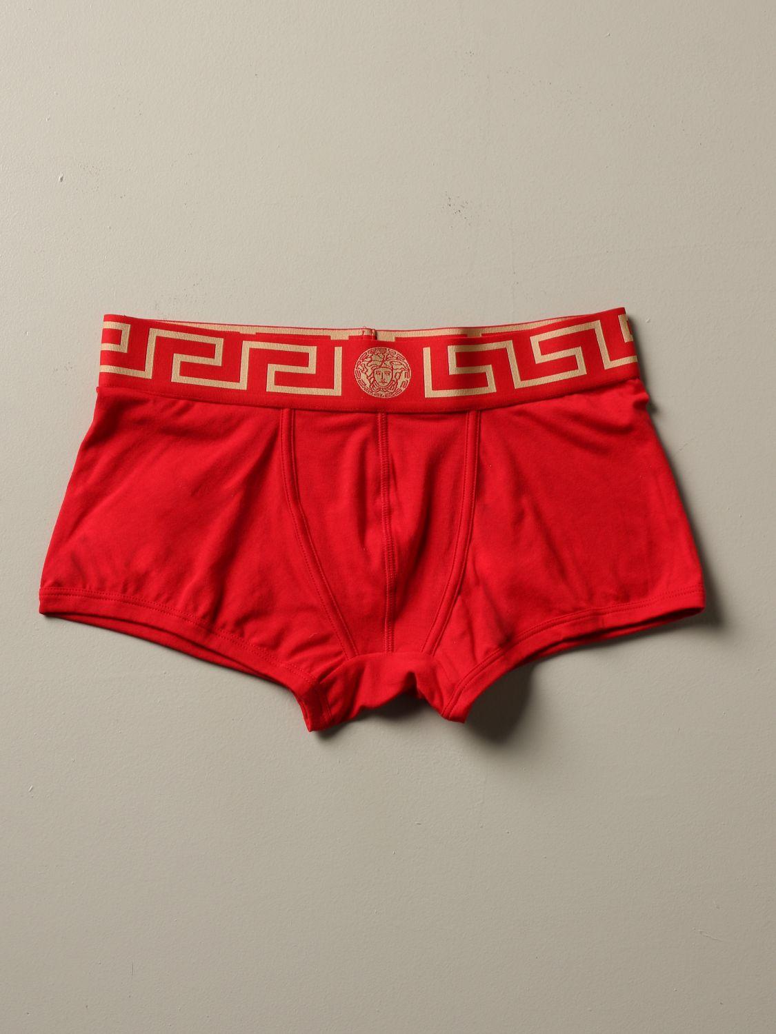 Versace Underwear in Red for Men Lyst