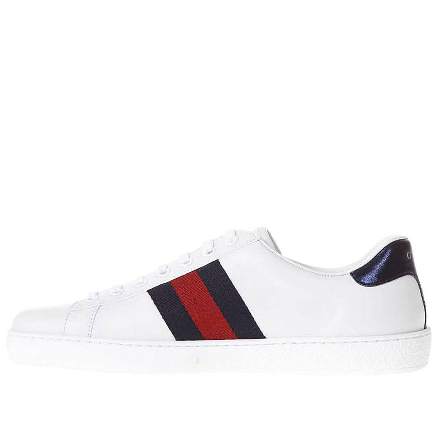 gucci white shoes mens - 51% OFF 