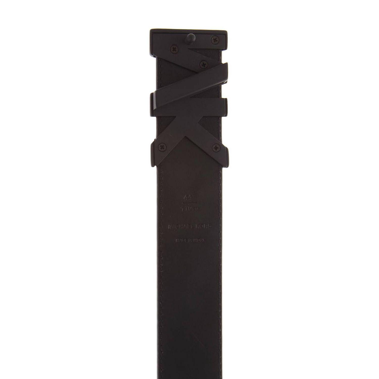All black michael kors top belt