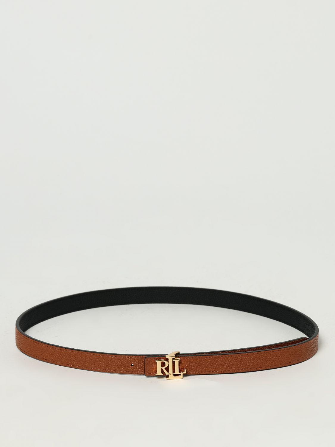 ベルト POLO RALPH LAUREN Woman Belt Black 412920812 002 Logo Reversible Leather Skinny Belt | Ralph Lauren