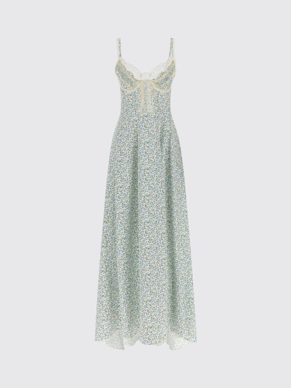 chinese dress ladies Lace Midi Dress, Green / 8