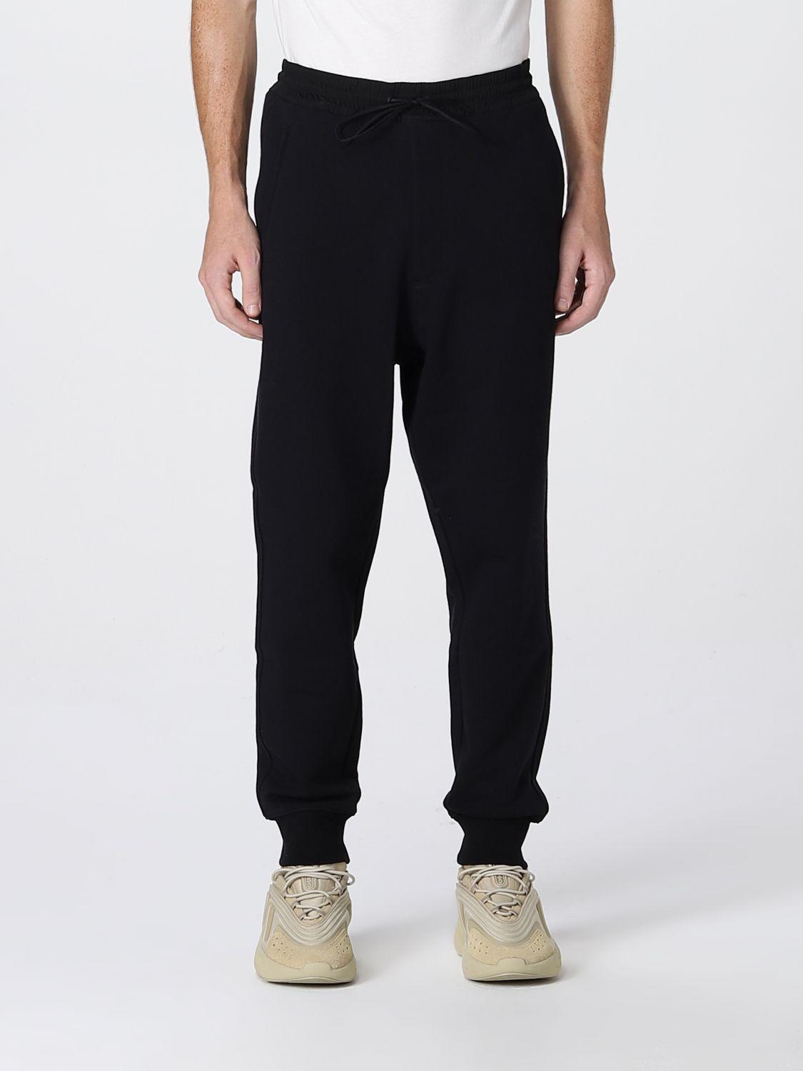 Pantalones de chándal con logo estampado DSquared² de hombre de color Negro pantalones de vestir y chinos Hombre Ropa de Pantalones 