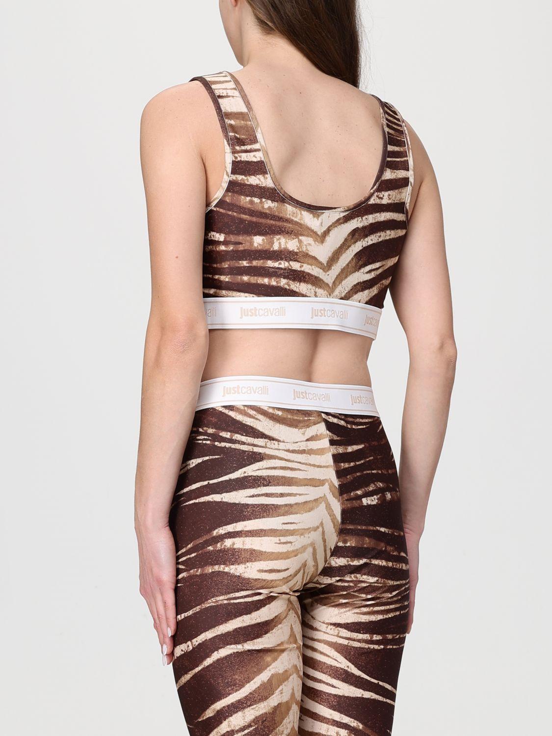 Chemisier Femme Sans Manches Just Cavalli - Motif Graphique, Taille S (IT 40)