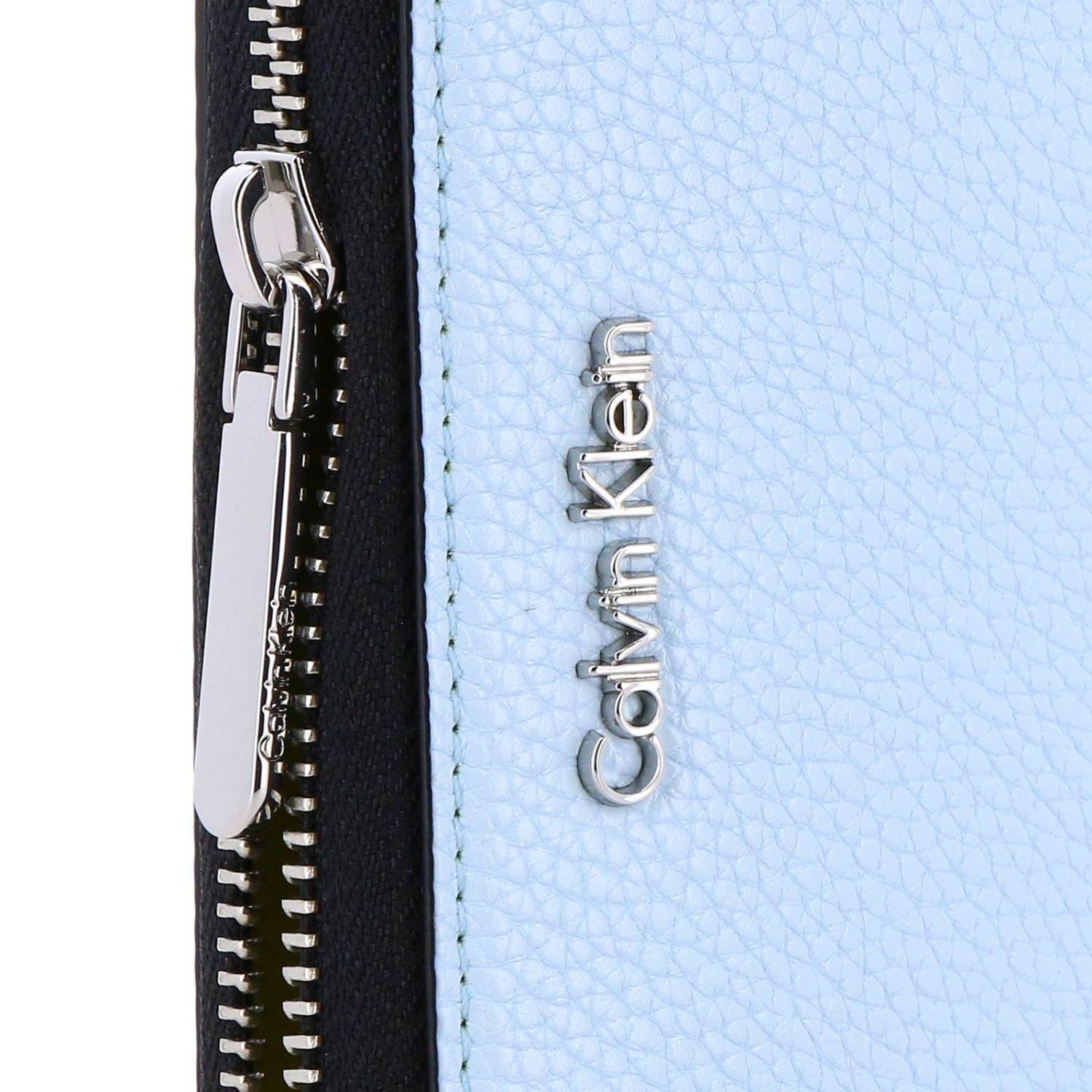 Calvin Klein Wallet in Blue | Lyst