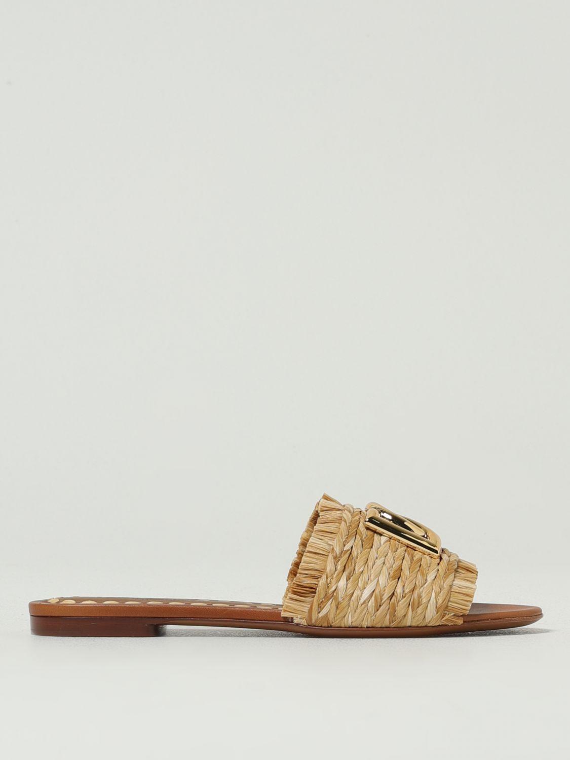 dolce-gabbana-brown-Sandalias-