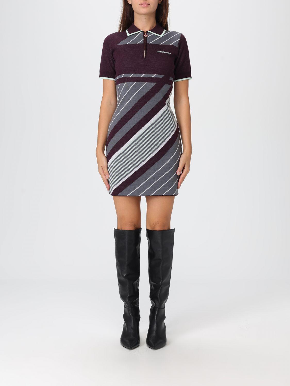 CASABLANCA Dress in Blue | Lyst CASABLANCA Dress in Blue | Lyst