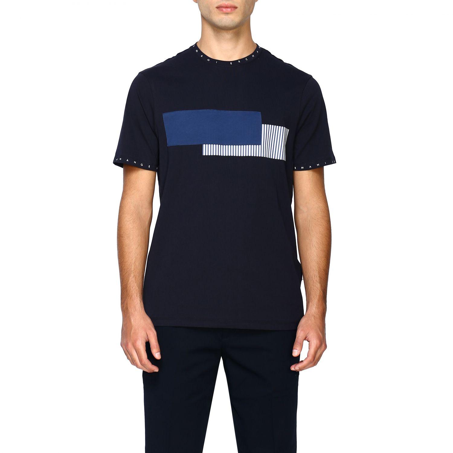 T shirt armani exchange men's Clearance