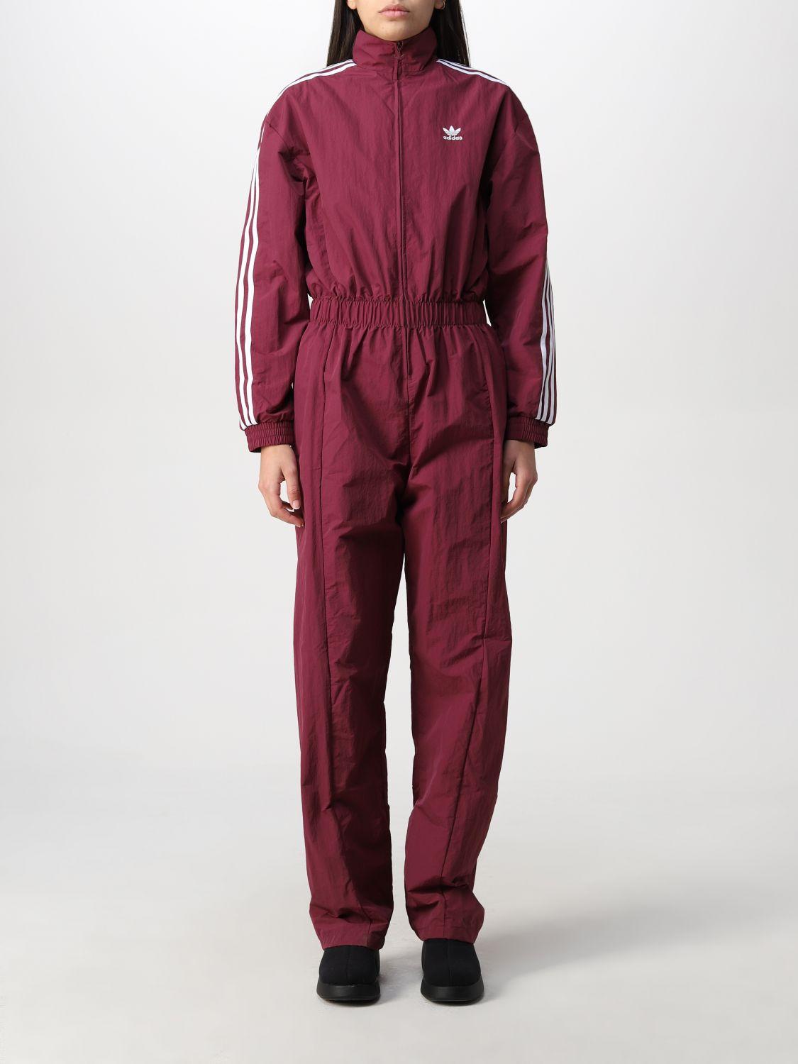 adidas Originals Jumpsuits in Burgundy 