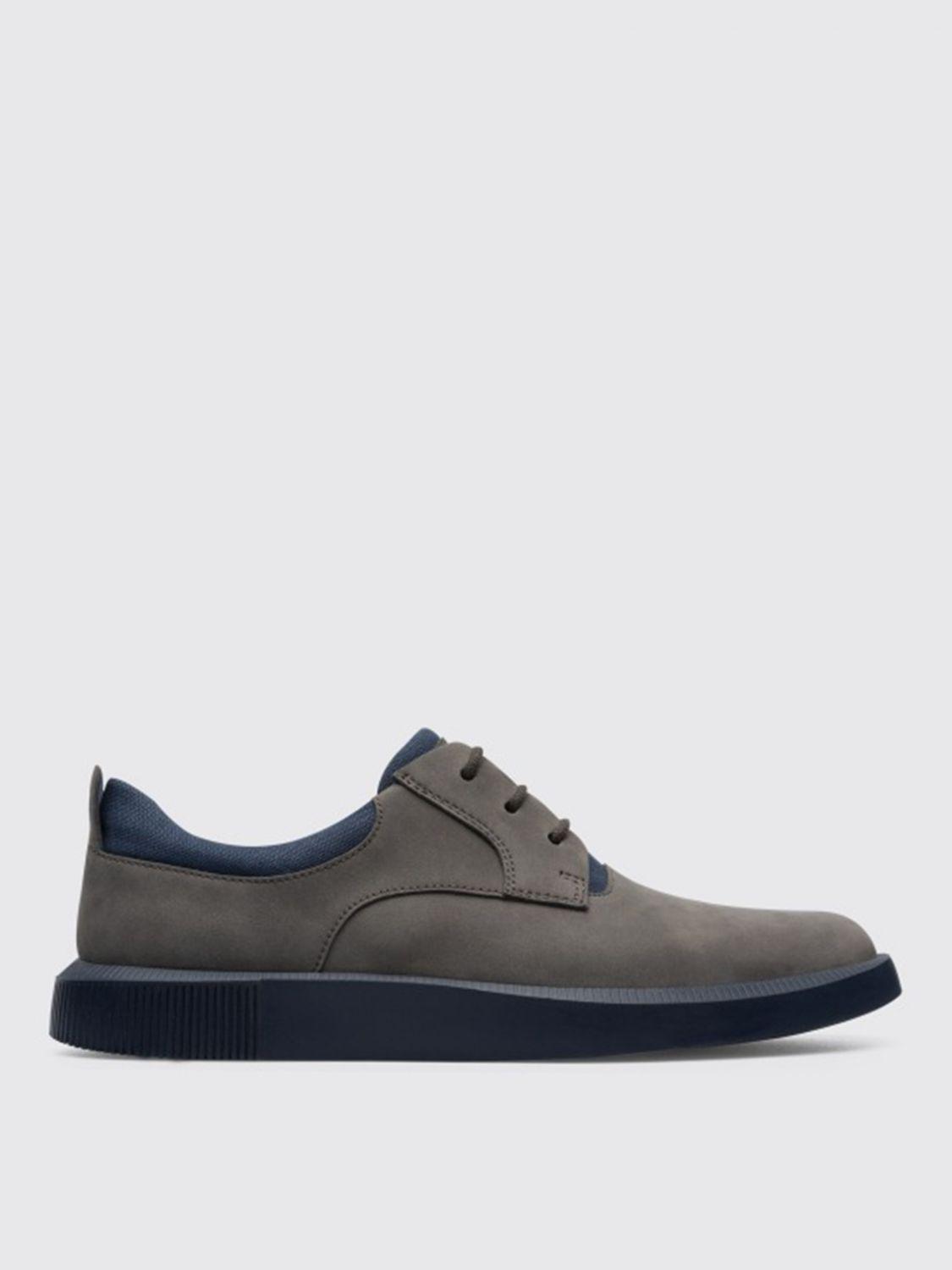 Camper Bill Lace-up Shoe In Nabuk And Fabric in Grey for Men | Lyst UK