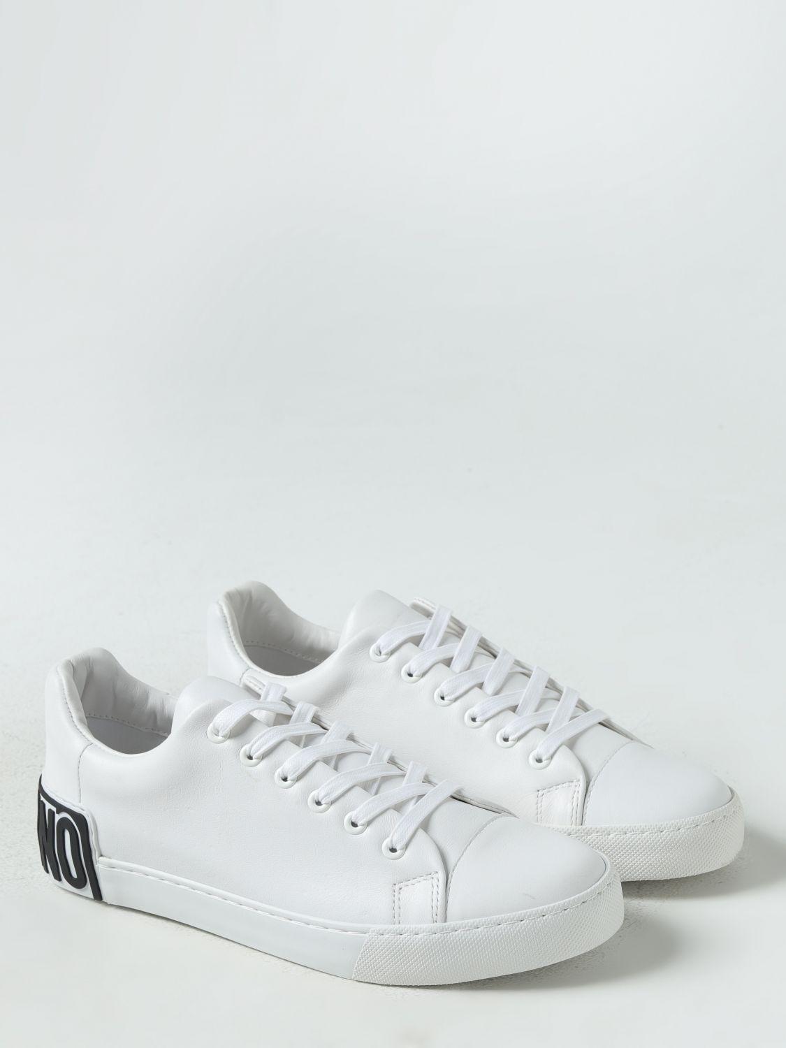 Moschino Couture Trainers in White for Men | Lyst