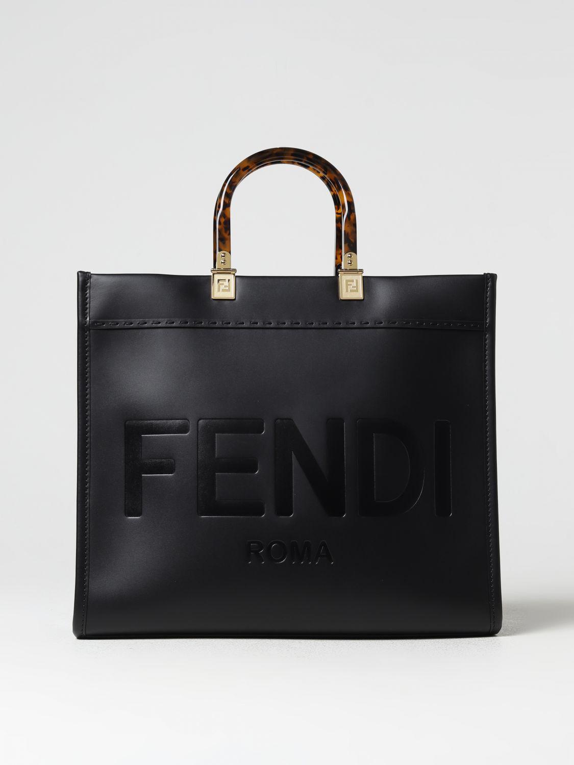 Fendi tote best sale black